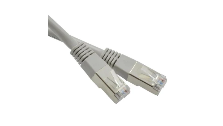 Patchcord FTP kat.6 kabel sieciowy LAN 2x RJ45 linka szary 5m