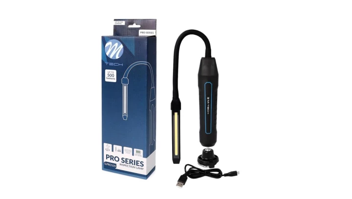 Lampa warsztatowa akumulatorowa gęsia szyja na magnes ILPRO105