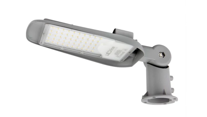 Oprawa drogowa uliczna parkowa lampa LED line STREETLITE 50W 4000K 5000lm IP65 szara 3 lata gwar.