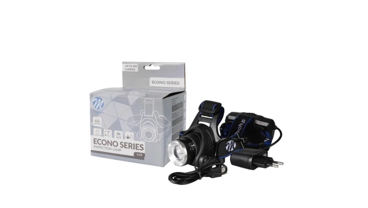 Lampa czołowa do warsztatu akumulatorowa 800lm M-TECH IL09