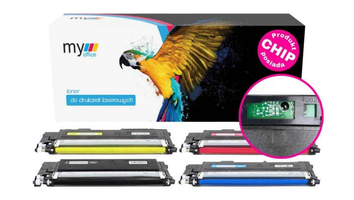 MyOffice komplet zamienników tonerów HP W2070A-W2073A CMYK
