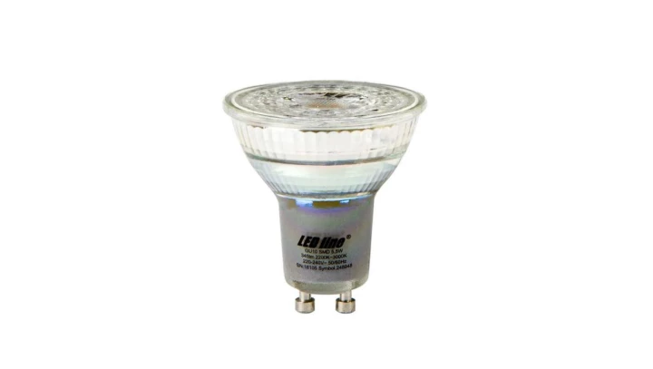 Żarówka LED line GU10 5,5W 2200-3000K barwa ciepła 345lm 220-240V 3 lata gwar.