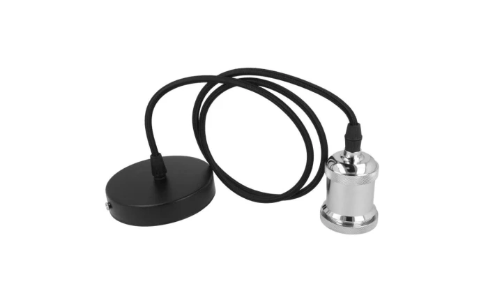 *LED line Oprawa zwieszana 1xE27 aluminium chrom