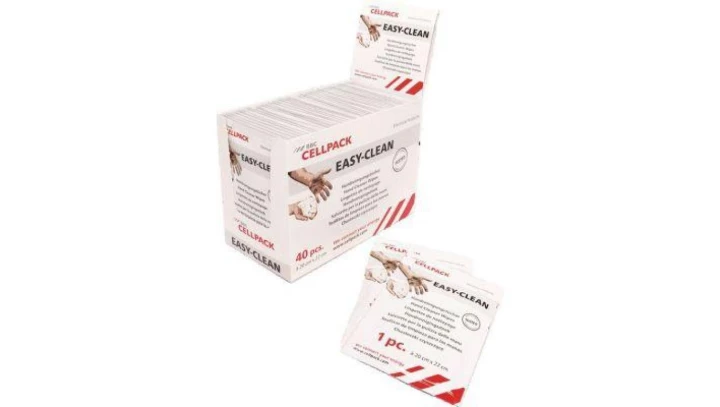 EASY-CLEAN Chusteczki do rąk w saszetkach ekspozytor 434133