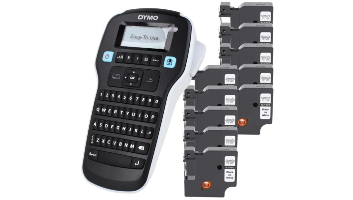 Drukarka DYMO Label Manager LM160 + 10 x zamiennik taśmy 45013