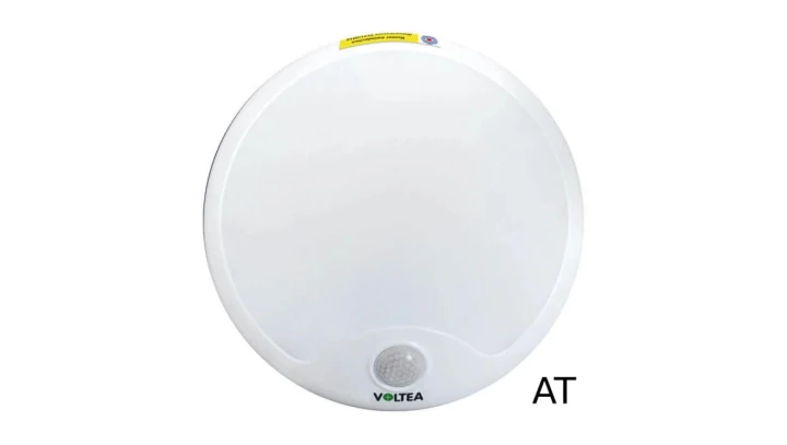PLAFON oprawa awaryjna LED DETECTA 15W 230V 50-60Hz 1100lm 4500K IK10 IP40 czujnik PIR funkcja stałego świecenia w stanie czuwan