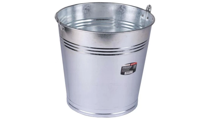 Wiadro metalowe budowlane ocynkowane 15L Schmith