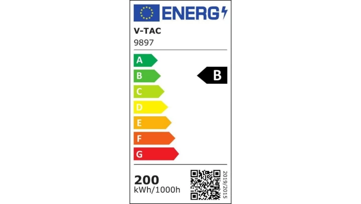 Projektor LED 200W 37000lm 6500K Dioda SAMSUNG 185LM/W IP65 Czarny 5 Lat Gwarancji 9897
