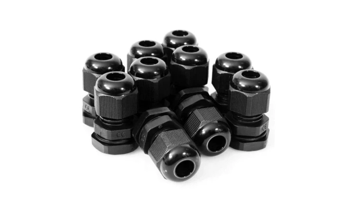 DŁAWIK KABLOWY CZARNY DŁAWNICA PG 13.5 IP68 10szt PG 13,5 BLACK X10