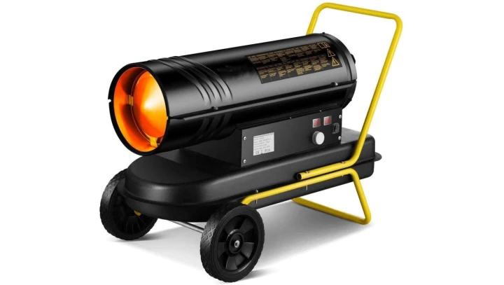 Nagrzewnica olejowa na wózku 20kW zbiornik 19L moc 160W Schmith