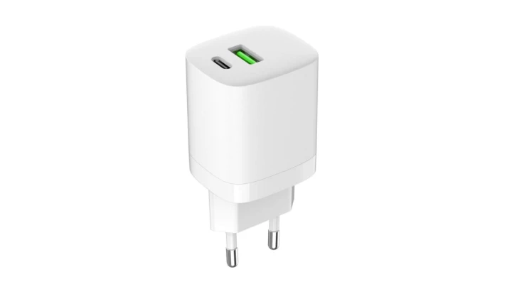 ŁADOWARKA SIECIOWA GaN PD/QC 4.0 1x USB-C 1x USB-A 30W ART