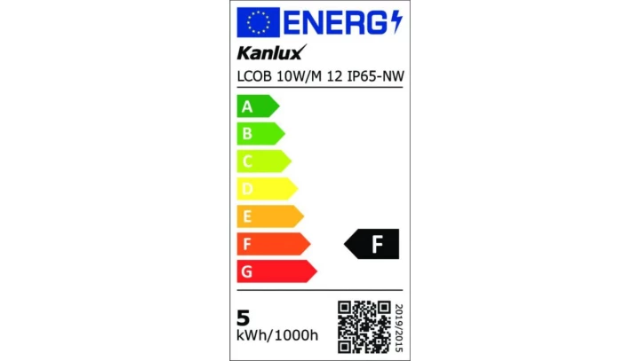 Taśma LED 12V LCOB 10W/M 12 IP65-NW 950lm/m 4000K Ra90 IP65 rolka 5mb Ra90 3 lata Gwarancji 37233