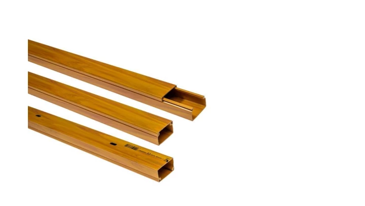 Kanał kablowy 40x25 ciemny brąz K.4025CBR /2m/