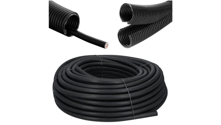 Peszel ochronny polipropylenowy Ana-Quick PP MOD DUO (rozcięty, podwójny) roz.17 21,3/15,1mm rura karbowana elastyczna 320N IP54