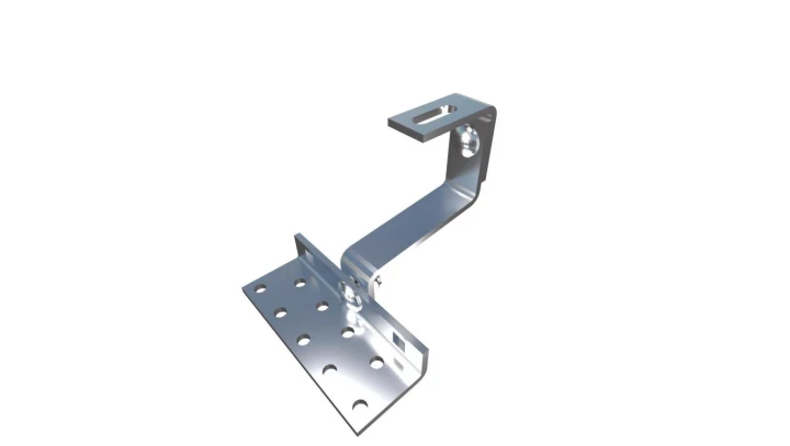 Uchwyt do dachówki podwójnie regulowany L110
