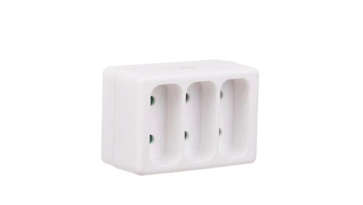 Rozgałęźnik 3gn. - 3x2P-euro, bez uziemienia, biały / 12730