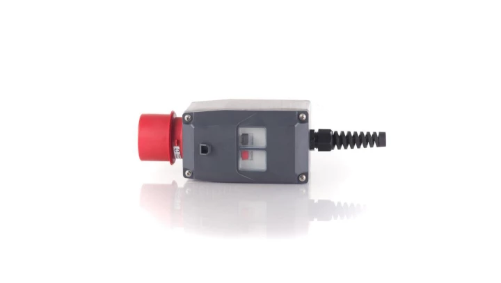 20P3132, wyłącznik silnikowy 3 f z wtykiem zasilającym 3P+N+Z 16A, sterowanie przyciskami, zakres nastaw 0,16-0,25A