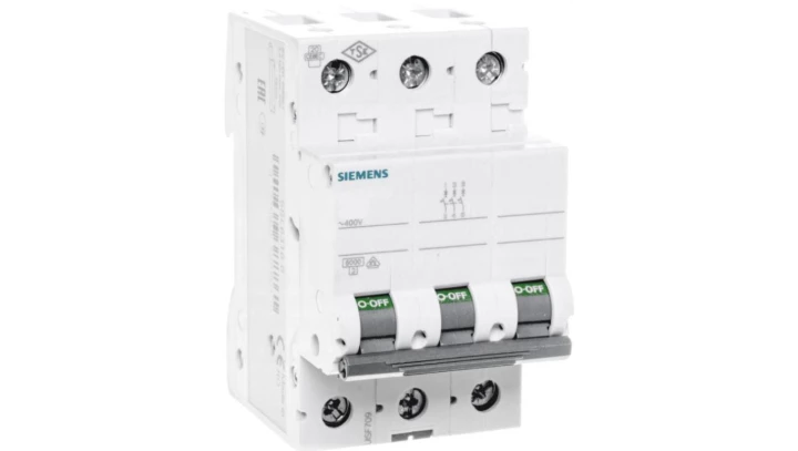 Wyłącznik nadprądowy SIEMENS B10 3F