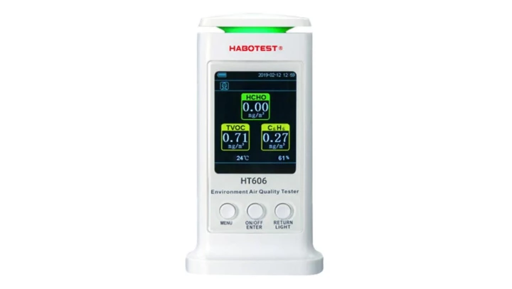 Inteligentny detektor jakości powietrza Habotest HT606