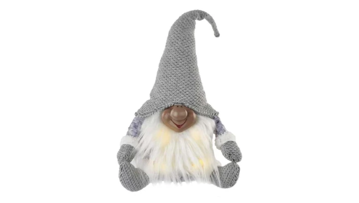 Dekoracje - LED krasnoludek świąteczny, 20x15x35 cm, 3x AA ciepła biel, IP20 DCFW01