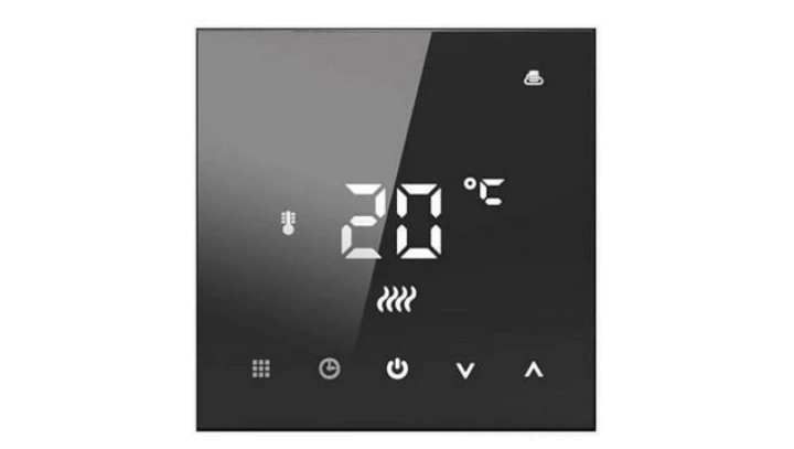 Termostat sterownik cyfrowy SC607EC Wi-Fi Modbus do klimakonwektorów fancoil’i