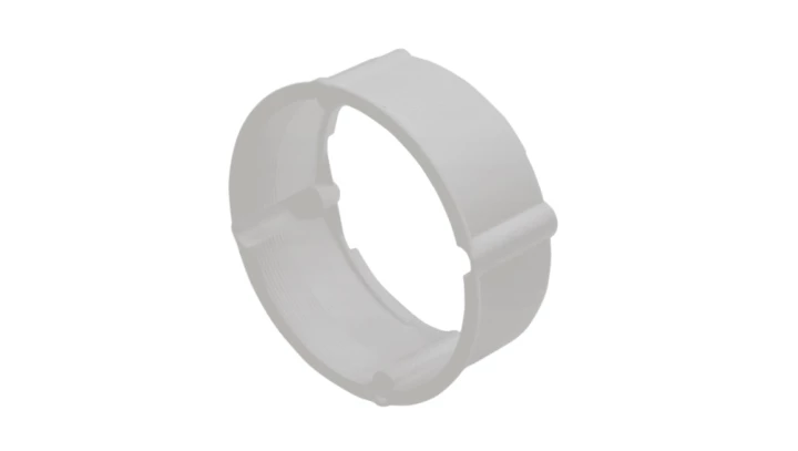 PIERŚCIEŃ DYSTANSOWY 60X24mm DO PUSZKI BIAŁY 10szt