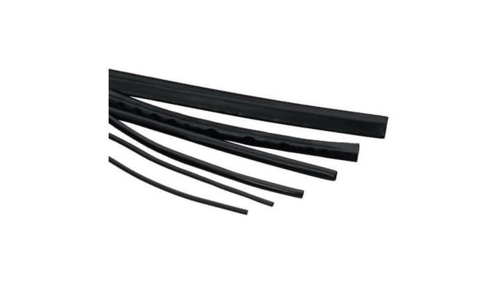 Koszulka termokurczliwa 1,5mm 1m czarna rurka