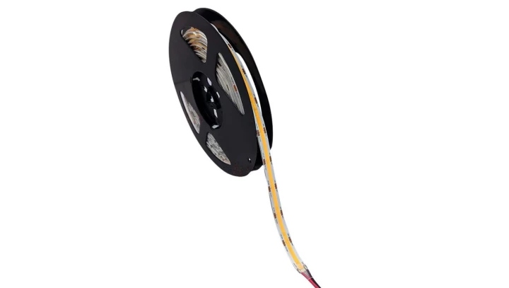 Taśma LED 24V LCOB 10W/M 24 IP65-NW 920lm/m 4000K Ra90 IP65 rolka 5mb 3 lata Gwarancji 33369
