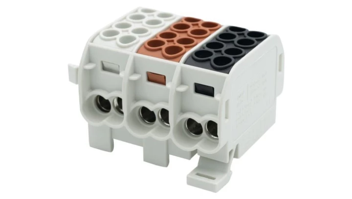 Zacisk HLS 3x100A-2 (1x25,1x16 / 1x25,1x16) /3L/ Al/Cu