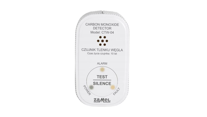 Czujnik tlenku węgla z wbudowaną baterią CTW-04 GA