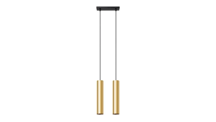 Lampa Wisząca LAGOS 2 złoty połysk