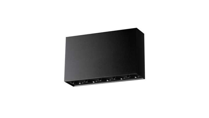 Plafon SOLE czarny LED