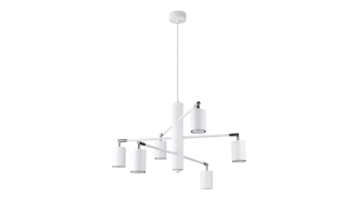 Żyrandol LEMMI 6 biały