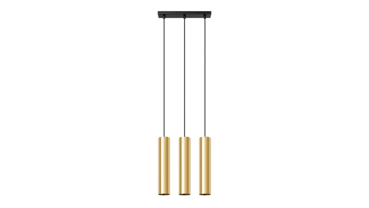Lampa Wisząca LAGOS 3 złoty połysk