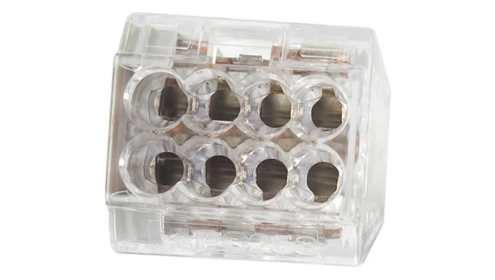 Szybkozłączka instalacyjna 2,5 mm2 - 8 styków /50szt./