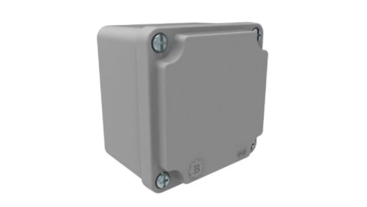 Puszka aluminiowa 80mm x 80mm x 60mm IP67