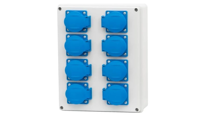 Rozdzielnica R-240 - gniazda 8x230V