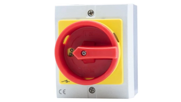 Wyłącznik WS-20 0/1 20A 3P IP65 w obudowie