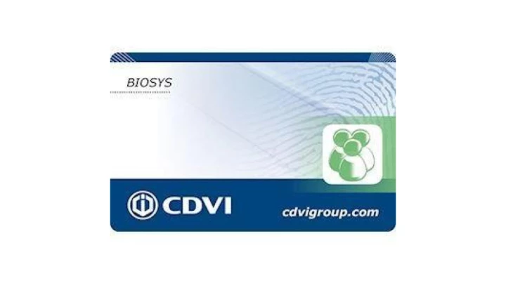 Karta zbliżeniowa RFID użytkownika BIOSYS1