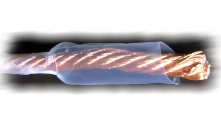 Koszulka termokurczliwa wysokotemperaturowa teflonowa (max. 260 st.C) przezroczysta 2.0/0.5mm (dł. 1m)