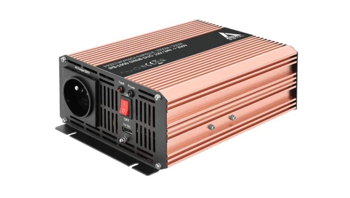 Przetwornica napięcia 12 VDC / 24 VDC / 230 VAC SINUS IPS-1000S 1000W DUO