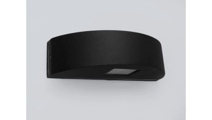 Oprawa elewacyjna LED Helik 2*3W WW czarna IP54