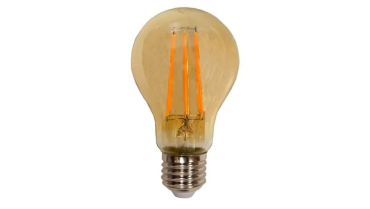 Żarówka LED Filament A60 E27 9W 2200K gold