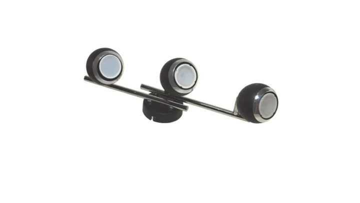 Lampa spotlight Kynis 3xGU10 czarna