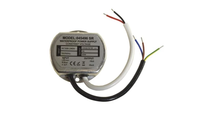 Zasilacz napięciowy LED do puszki 12V 60W IP67