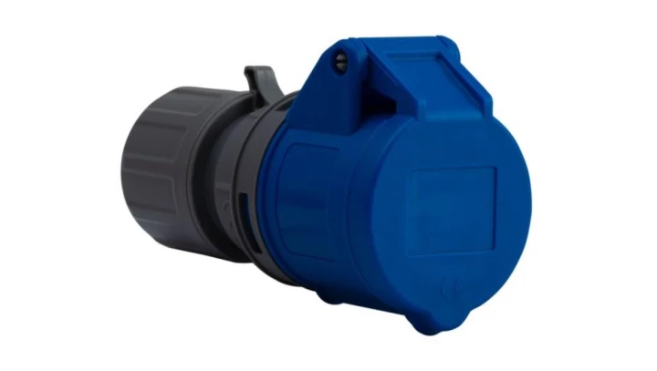 Gniazdo przemysłowe-przenośne 16A 3p 200V-250V /FE/ IP44