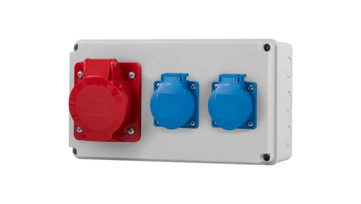 Rozdzielnica Horizontal 16A 5p, 2x230V F3_1842