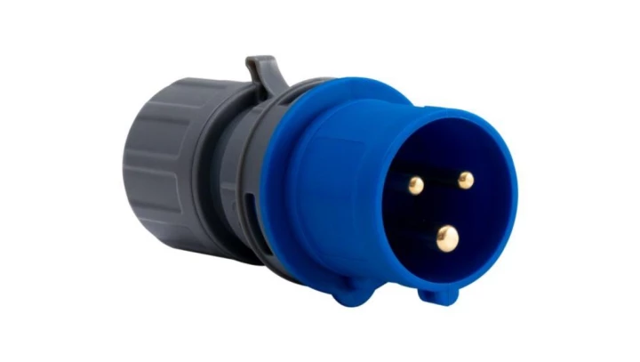 Wtyczka przemysłowa - przenośna 16A 3p 220V-250V /FE/ IP44