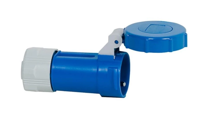 Gniazdo przenośne 16A 250V 2P+Z IP67