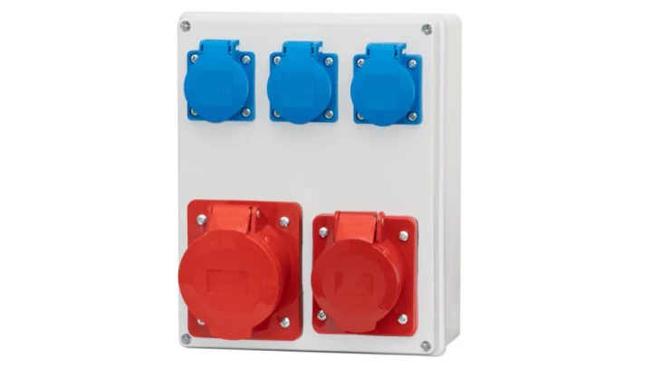 Rozdzielnica R-240 - gniazda 2x32A 5p, 3x230V